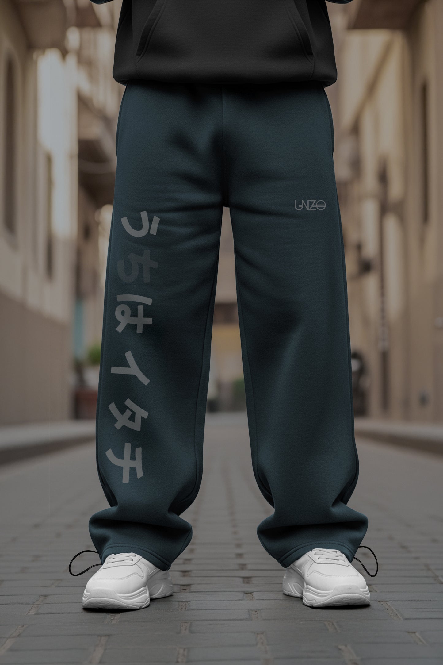 (MULTI FIT) DARKE GREY (JABAN) OVERSIZE WINTER SWEATPANT