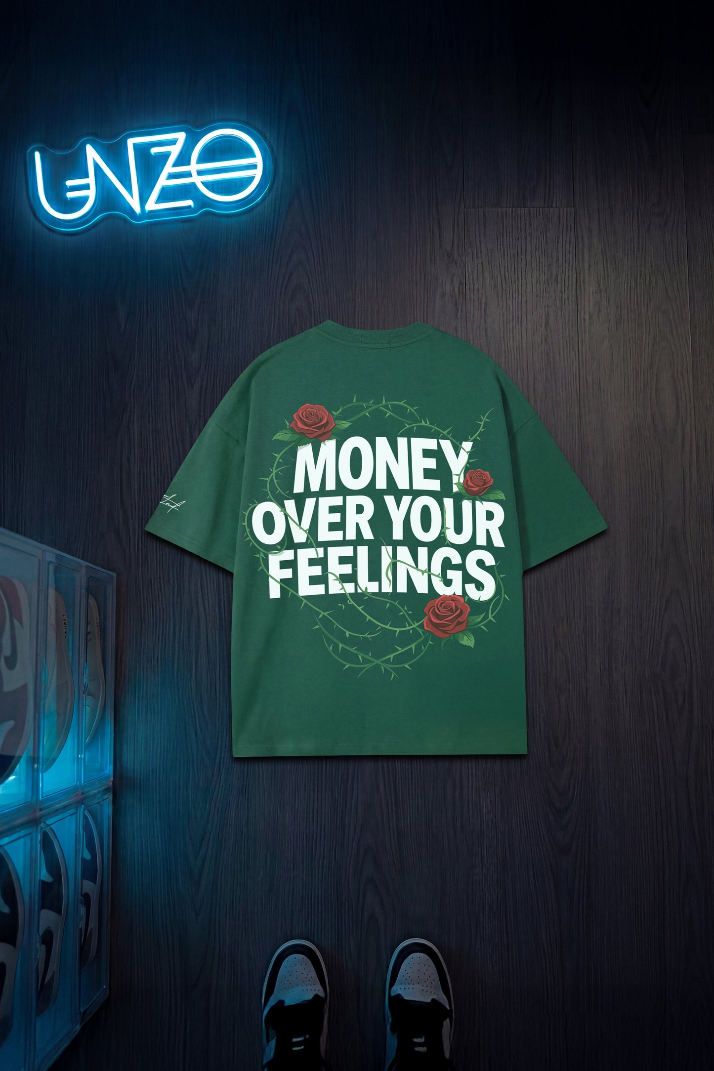 DARKE GREEN (MONEY) OVERSIZE TEE