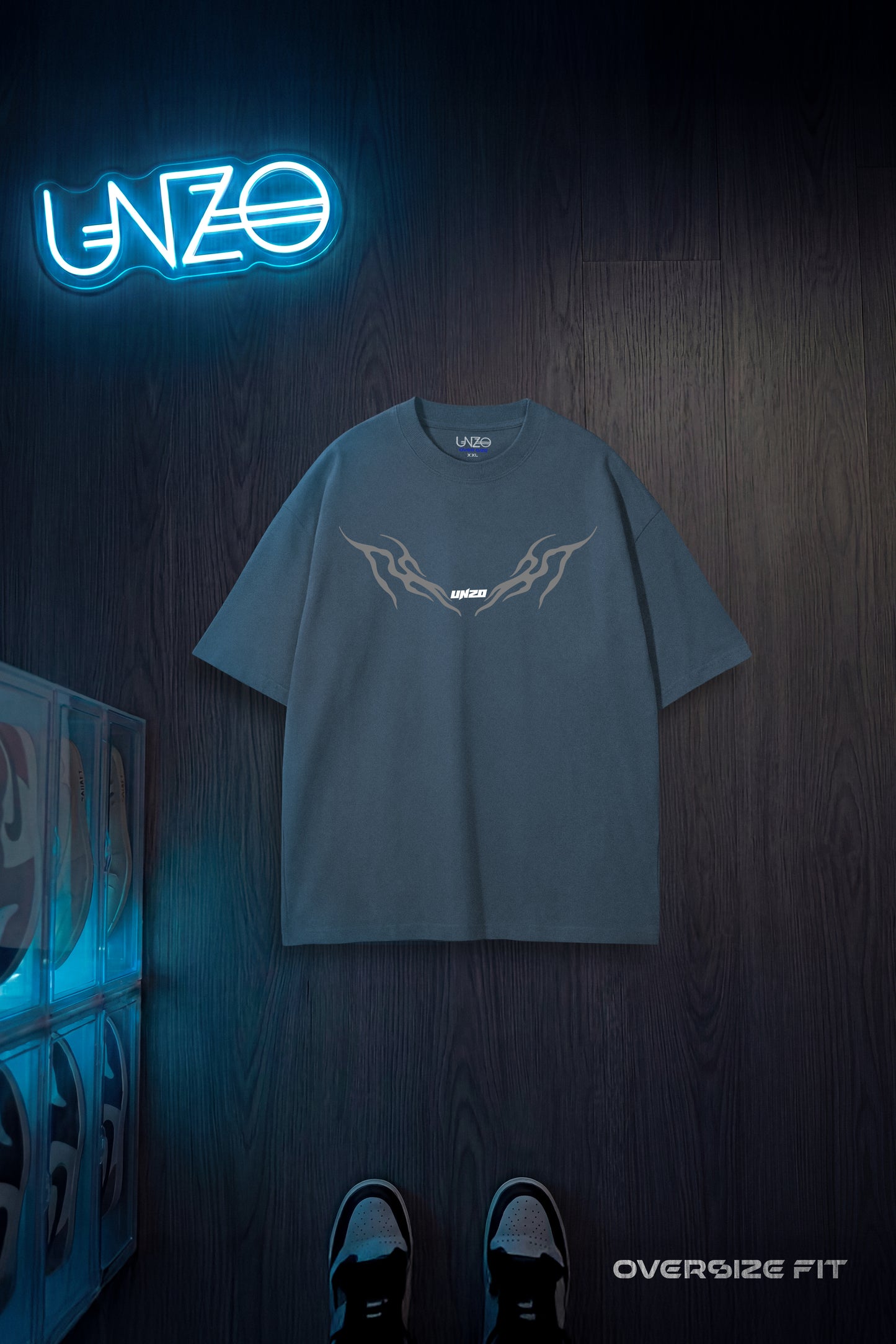 DARKE GREY (THANDER) OVERSIZE TEE