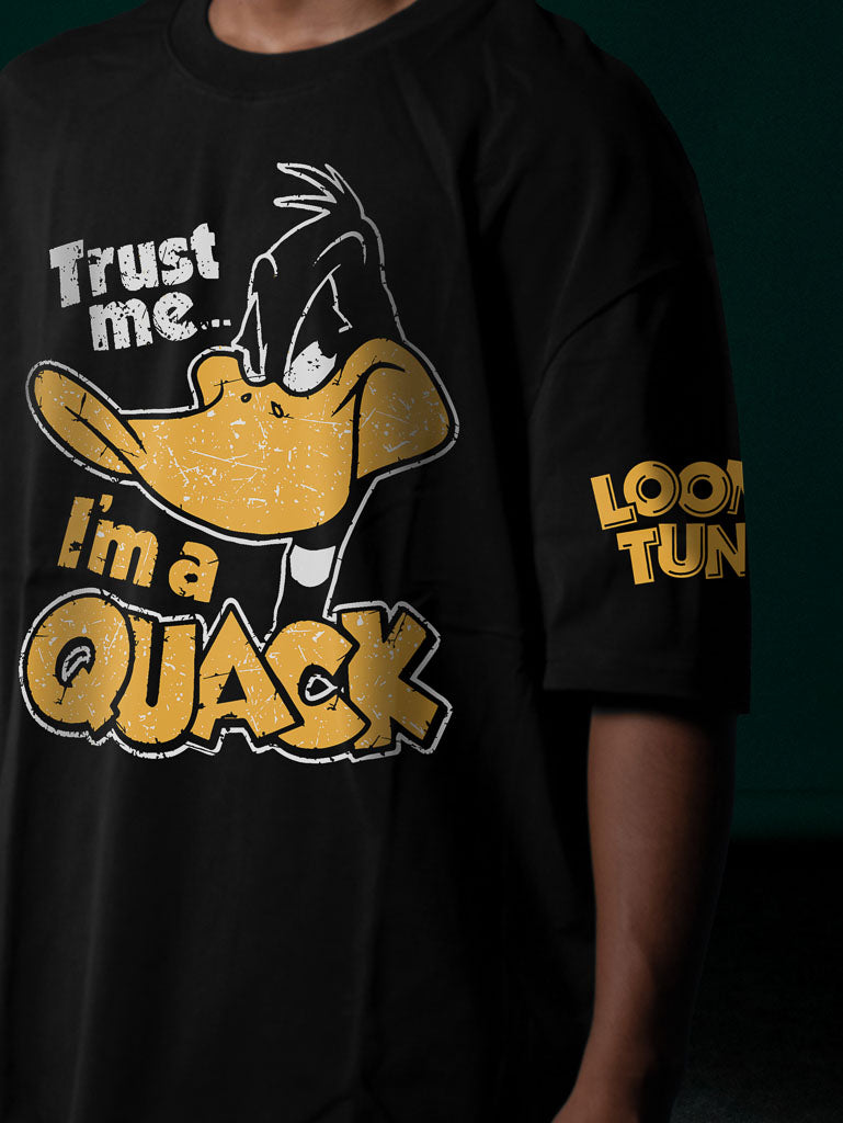 BLACK (Daffy Duck) OVERSIZE TEE