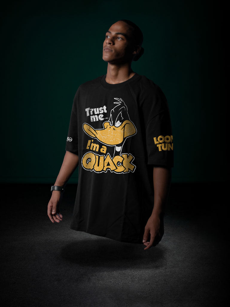 BLACK (Daffy Duck) OVERSIZE TEE