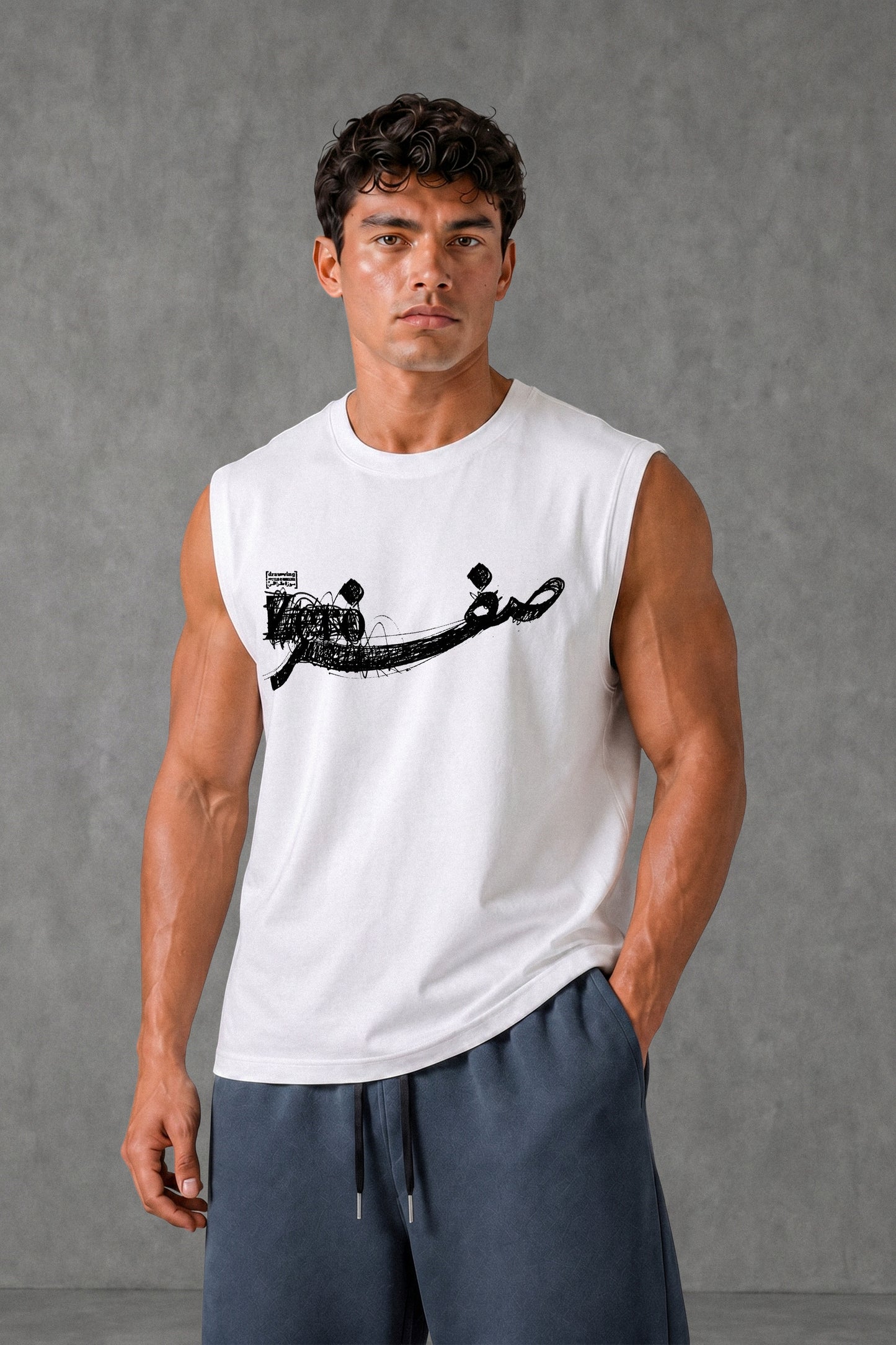 WHITE OVERSIZE (SHOULDER CUT) ( ZERO)