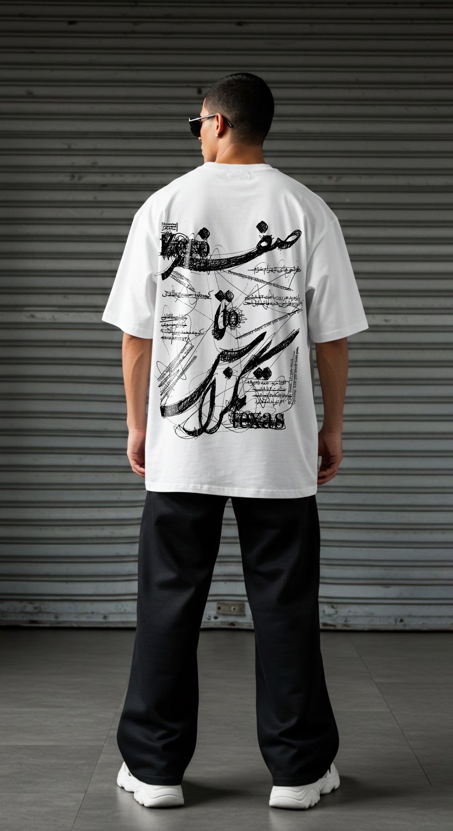 WHITE (ZERO) OVERSIZE TEE