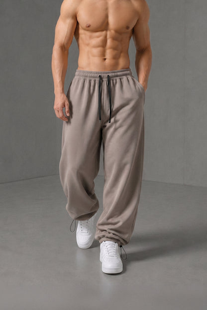 UNZO (MULTI FIT) OVERSIZE SWEATPANT [SILVER]
