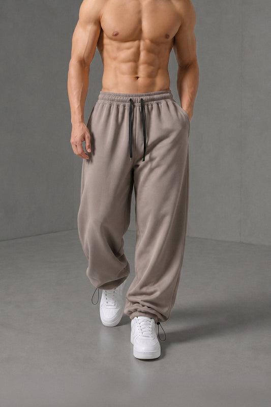 UNZO (MULTI FIT) OVERSIZE SWEATPANT [SILVER]