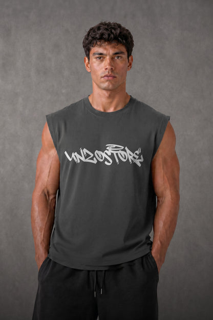 DARKE GREY OVERSIZE (SHOULDER CUT)  ( UNZOSTORE)