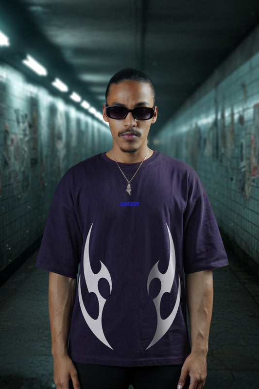 DARKE NAVY (SAMO) OVERSIZE TEE