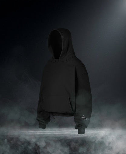 OVERSIZE MULTI FIT UNZO HOODIE {BLACK}