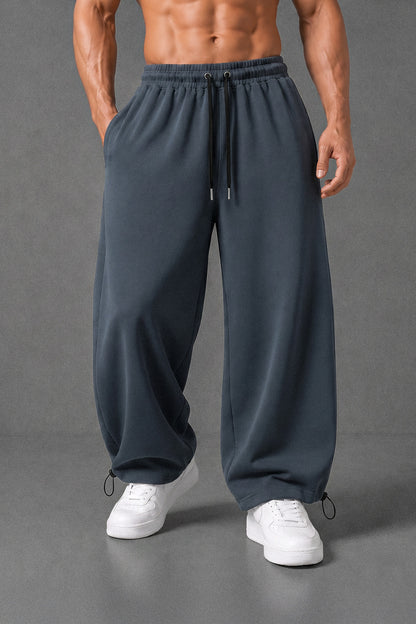 UNZO (MULTI FIT) OVERSIZE SWEATPANT [DARK GREY]