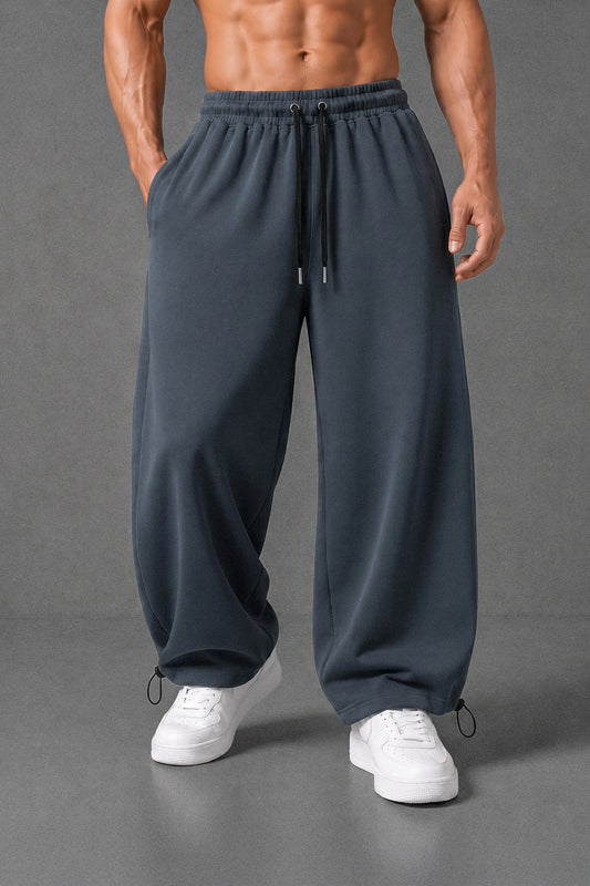 UNZO (MULTI FIT) OVERSIZE SWEATPANT [DARK GREY]