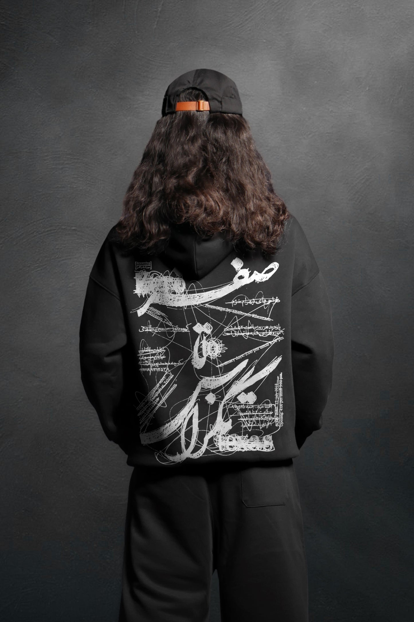 MULTI FIT OVERSIZE [ZERO ] HOODIE {BLACK}