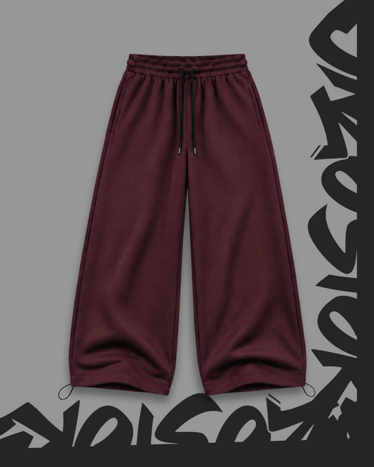 Comfort Oversize Sweatpant  – (Burgandy)