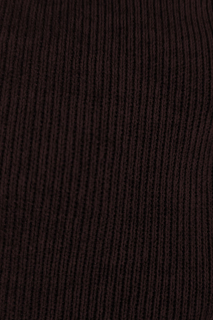 BUGUNDY(Ribbed plush) OVERSIZE WINTER SWEATPANT