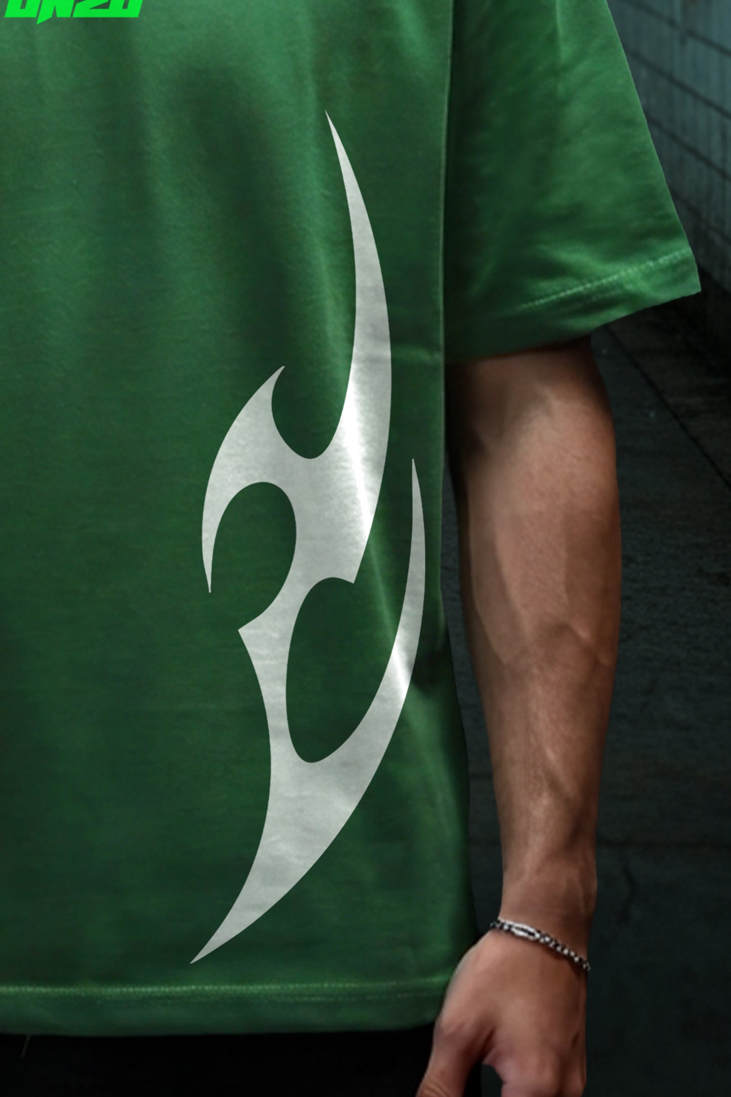 DARKE GREEN (SAMO) OVERSIZE TEE