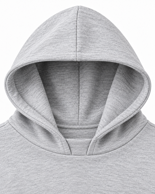 OVERSIZE MULTI FIT UNZO HOODIE {LIGHT GREY}