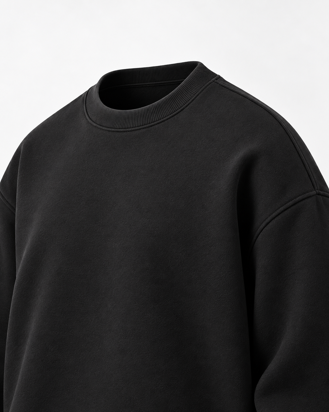 OVERSIZE ROUD UNZO HOODIE {BLACK}