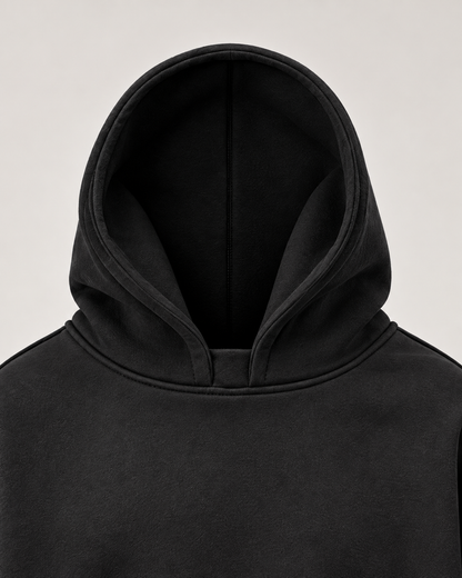 OVERSIZE MULTI FIT UNZO HOODIE {BLACK}