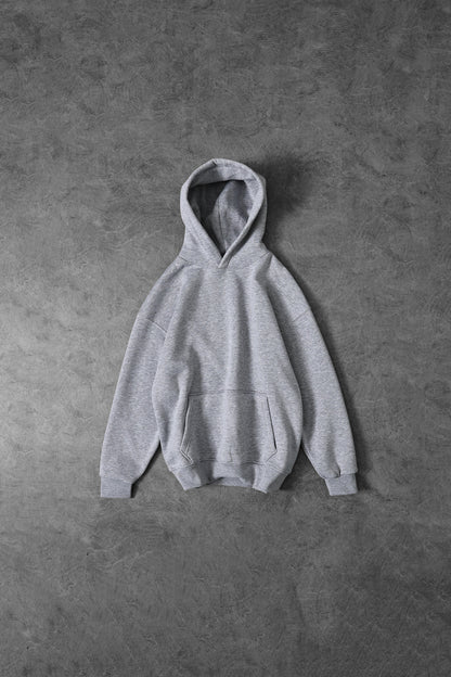 UNZO OVERSIZE HOODIE- LITE GREY