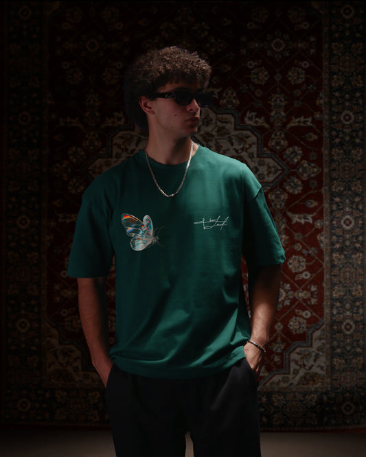 DARKE GREEN  (DO NOTHING) OVERSIZE TEE
