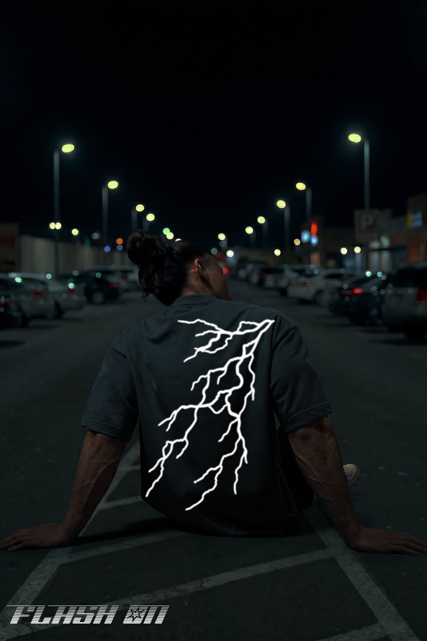 DARKE GREY (THANDER) OVERSIZE TEE