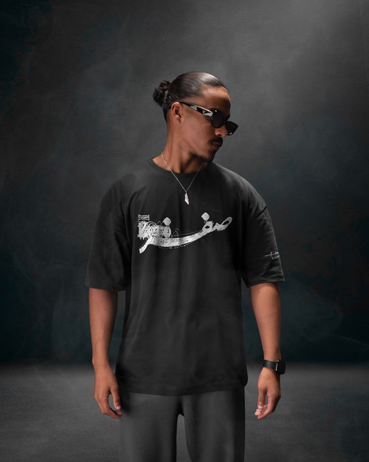 BLACK (ZERO) OVERSIZE TEE
