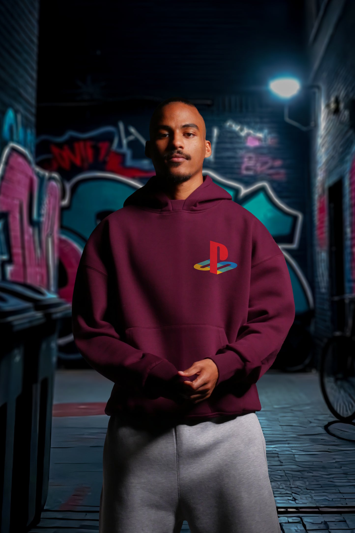 MULTI FIT OVERSIZE [CRASH] HOODIE {BRIGADY}