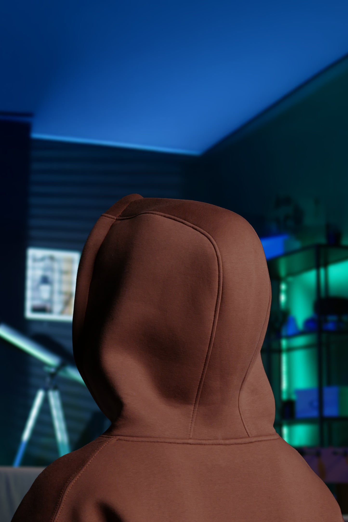 OVERSIZE MULTI FIT UNZO HOODIE {BROWN}