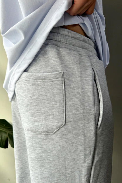 LITE GREY THICK (MULTI FIT) OVERSIZE SWEATPANT