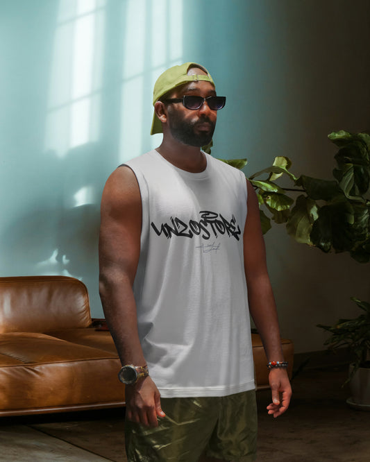 WHITE OVERSIZE (SHOULDER CUT)  ( UNZOSTORE)