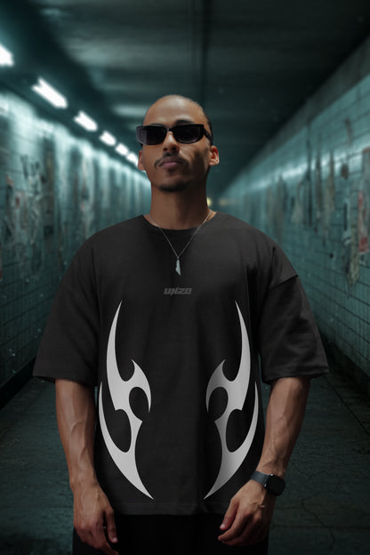 BLACK (SAMO) OVERSIZE TEE