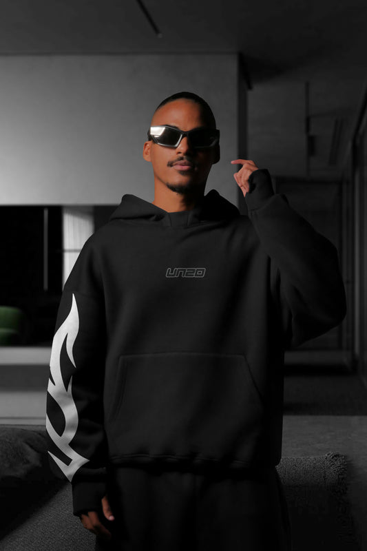 MULTI FIT OVERSIZE [SWAP ] HOODIE {BROWN}