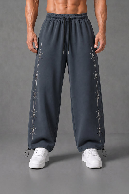(MULTI FIT) DARKE NAVY (BARBED WIRE) OVERSIZE SWEATPANT