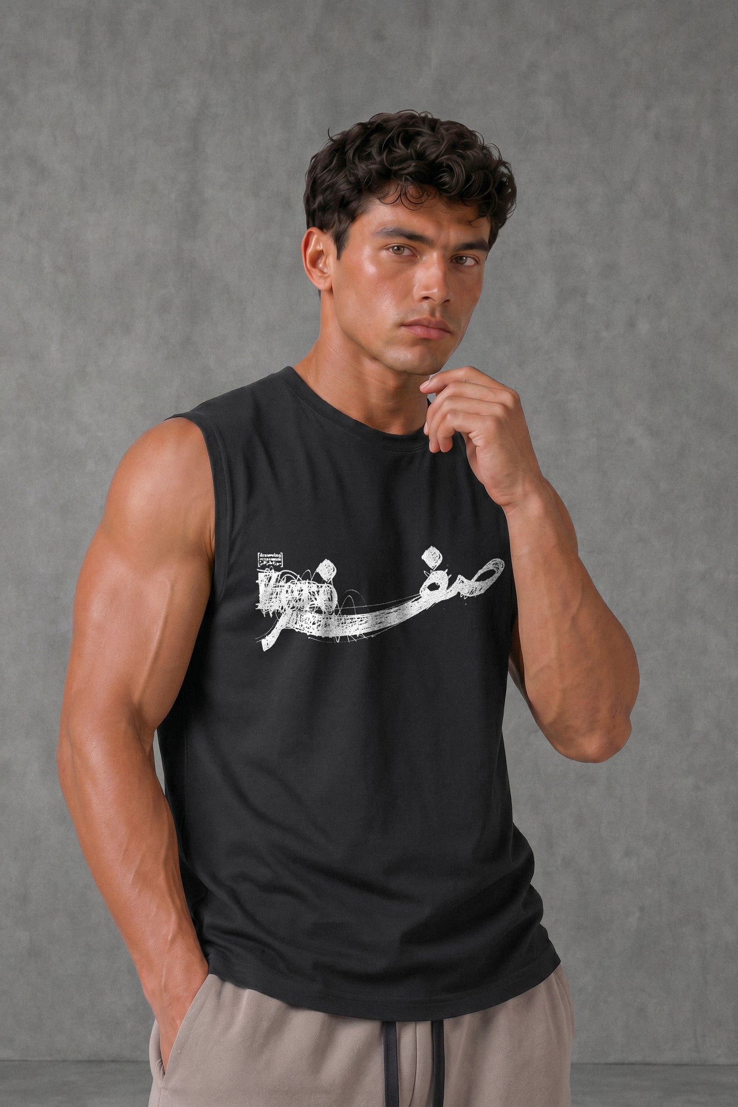 BLACK OVERSIZE (SHOULDER CUT)  ( ZERO)