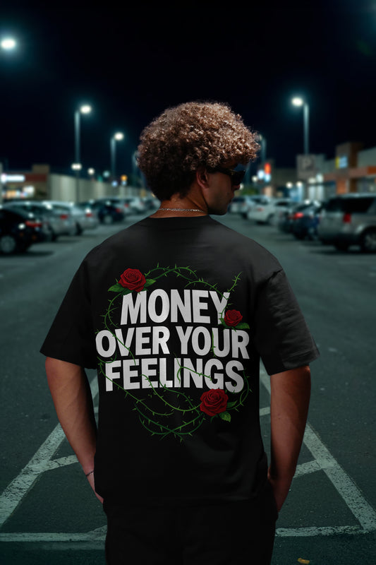 BLACK (MONEY) OVERSIZE TEE