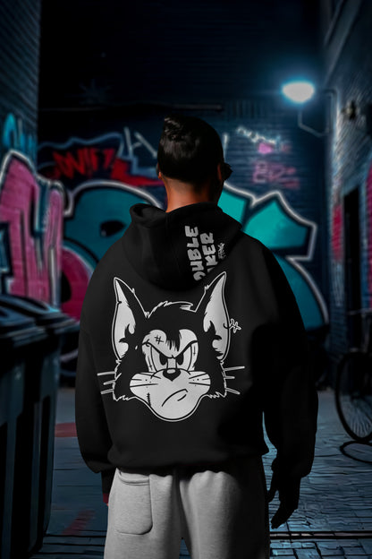 MULTI FIT OVERSIZE [BUTCH] HOODIE {BLACK}