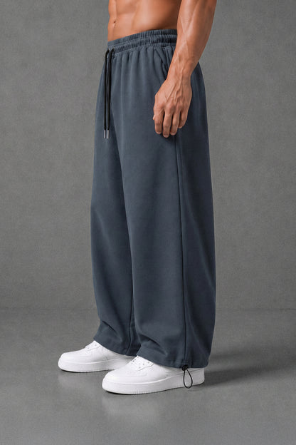 UNZO (MULTI FIT) OVERSIZE SWEATPANT [DARK GREY]