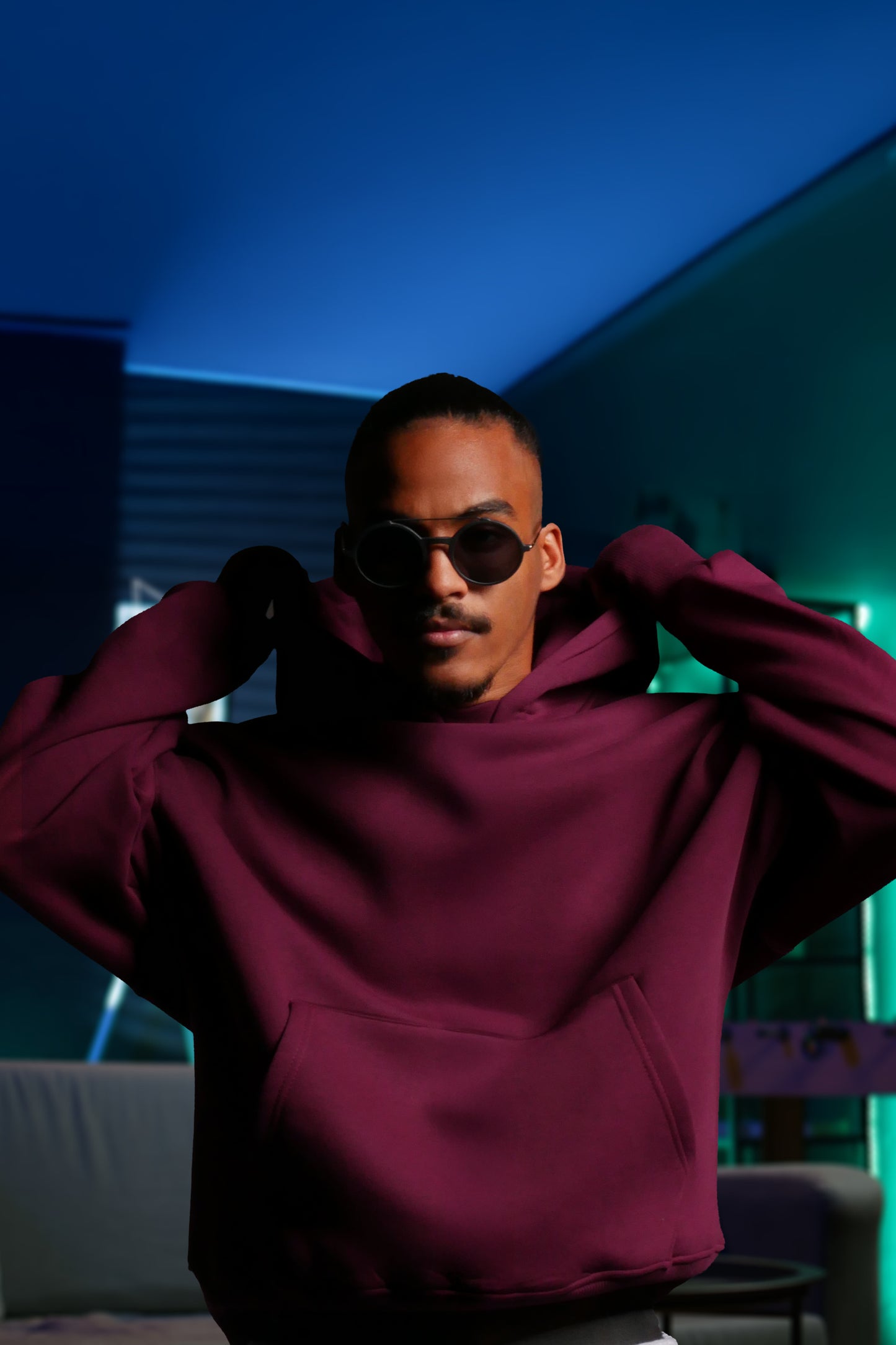 OVERSIZE MULTI FIT UNZO HOODIE {BRIGADY}