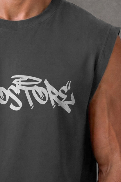 DARKE GREY OVERSIZE (SHOULDER CUT)  ( UNZOSTORE)