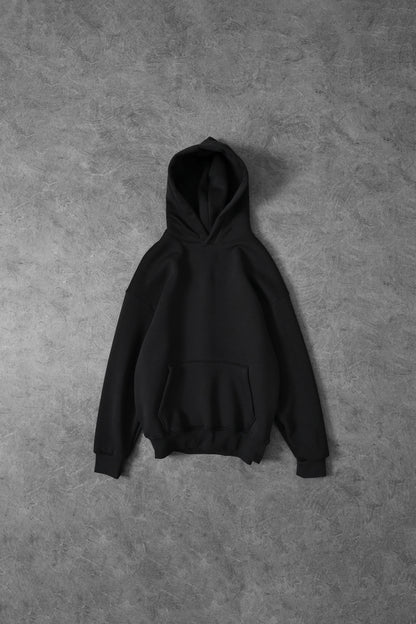 UNZO OVERSIZE HOODIE-BLACK