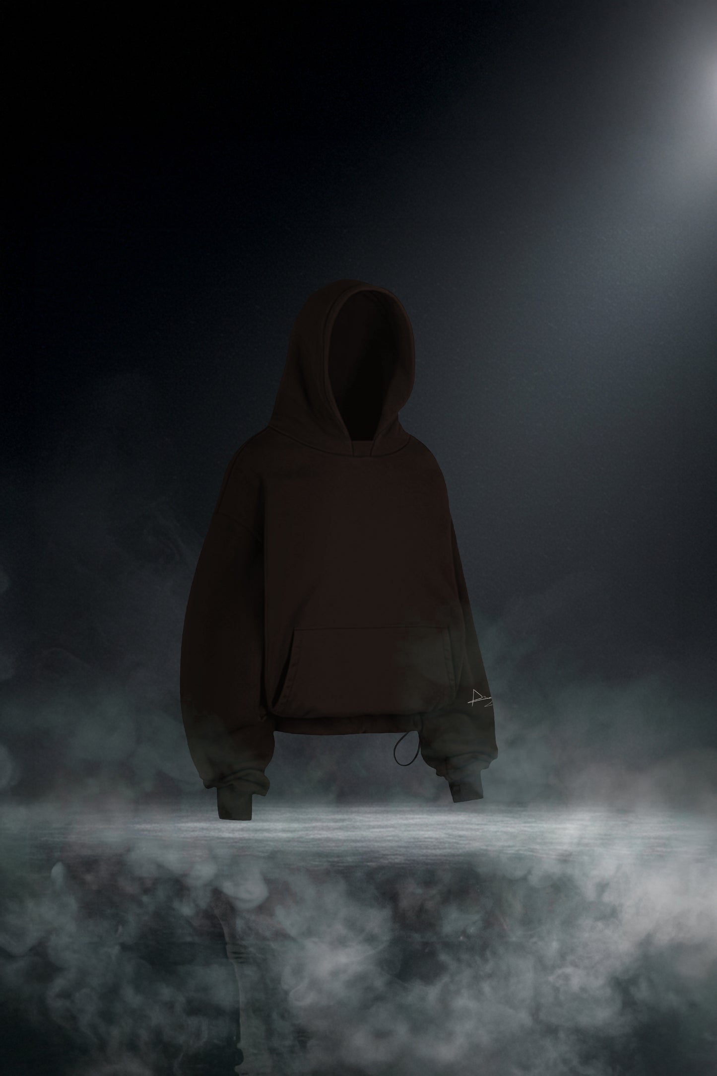 OVERSIZE MULTI FIT UNZO HOODIE {BROWN}