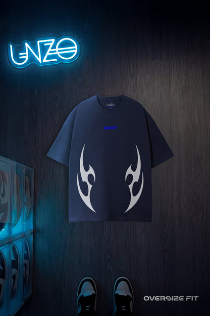 DARKE NAVY (SAMO) OVERSIZE TEE