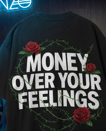 BLACK (MONEY) OVERSIZE TEE