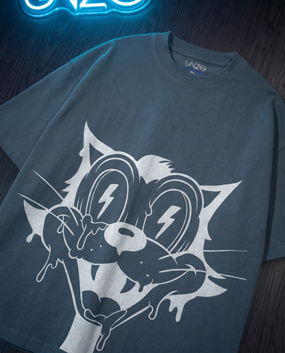 DARKE GREY (TROUBLE MAKER) OVERSIZE TEE