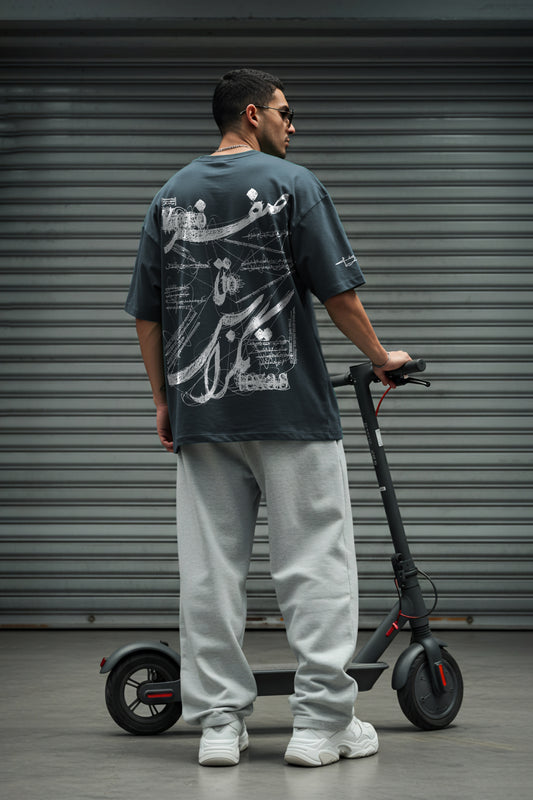 DARKE GREY (ZERO) OVERSIZE TEE shorts