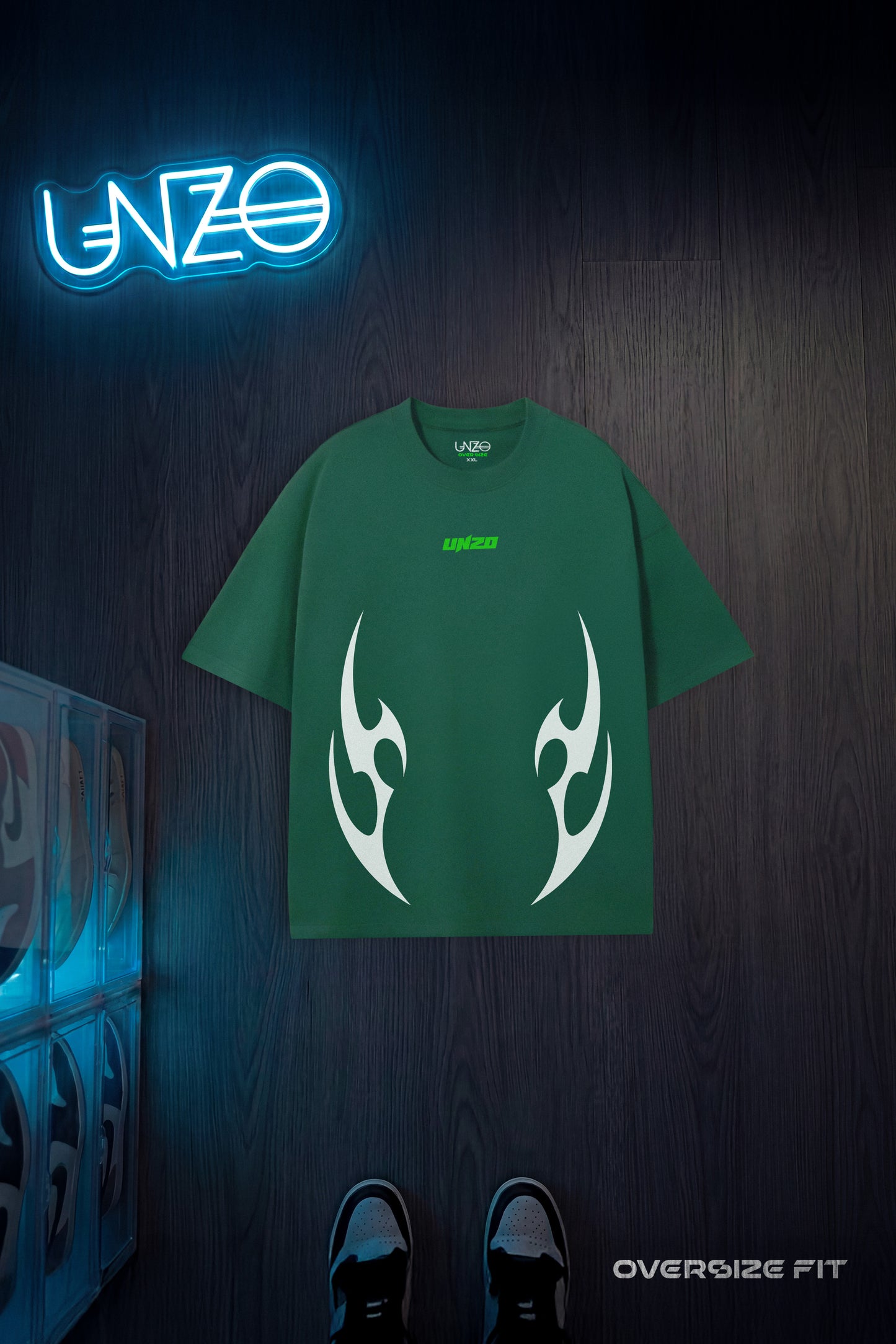 DARKE GREEN (SAMO) OVERSIZE TEE