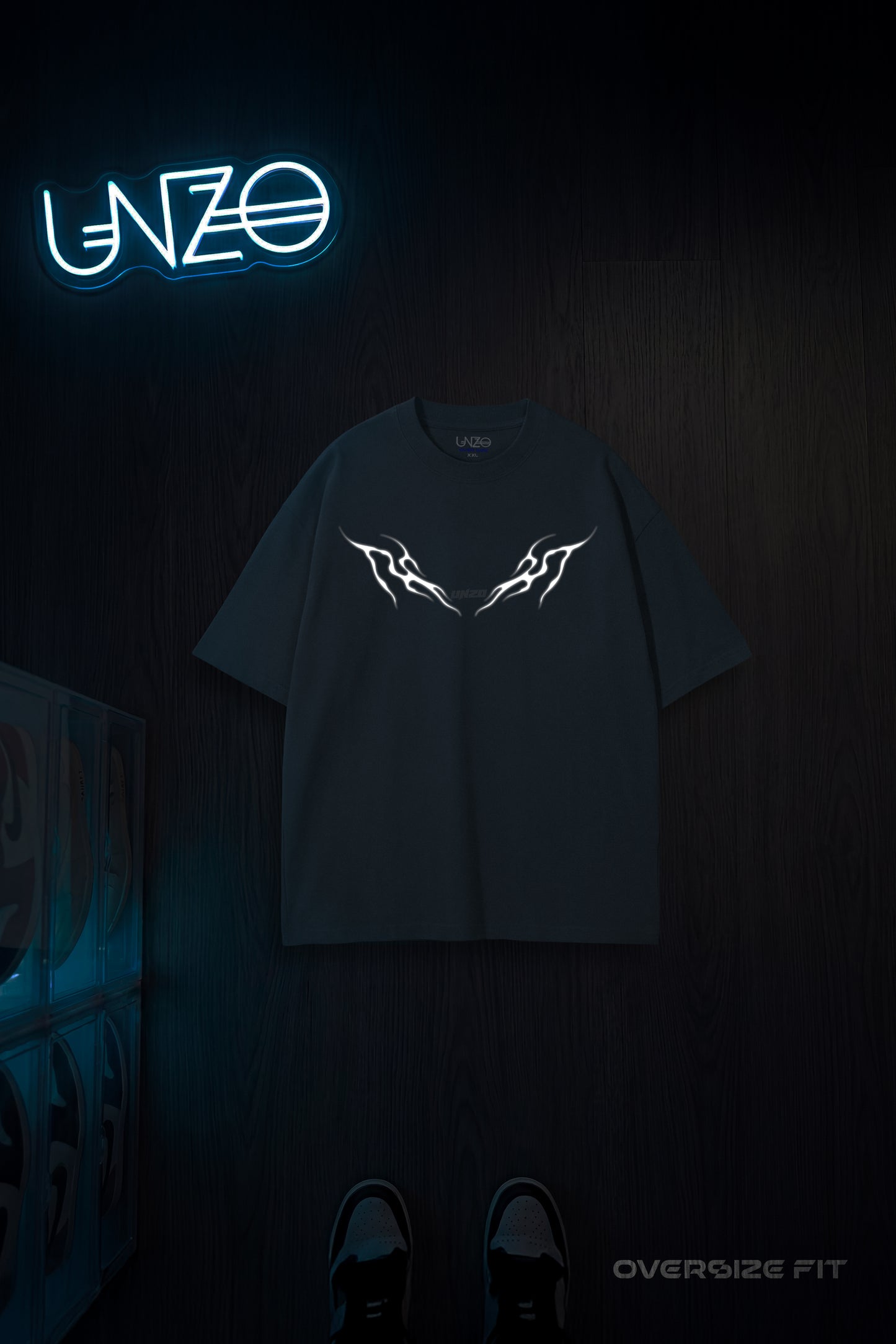 DARKE GREY (THANDER) OVERSIZE TEE