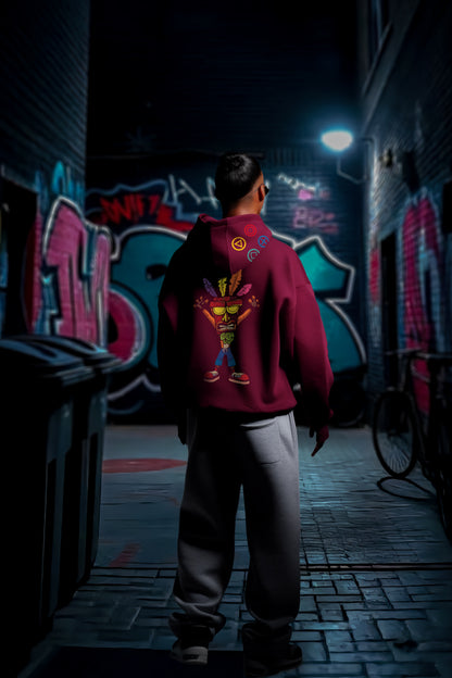 MULTI FIT OVERSIZE [CRASH] HOODIE {BRIGADY}
