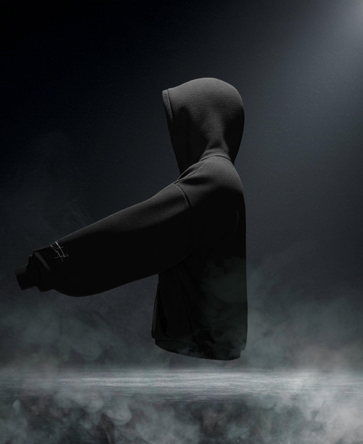 OVERSIZE MULTI FIT UNZO HOODIE {BLACK}