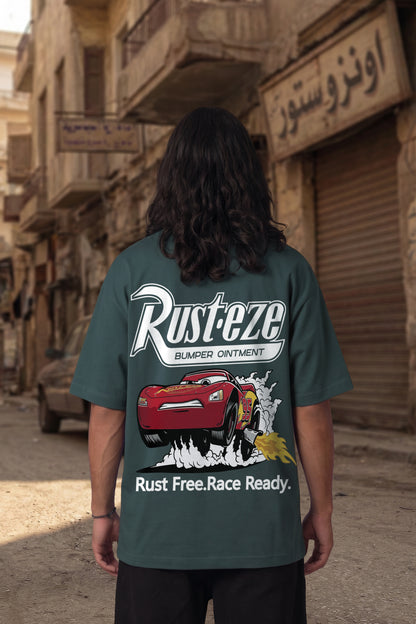DARKE GREY (RUST.EZE) OVERSIZE TEE