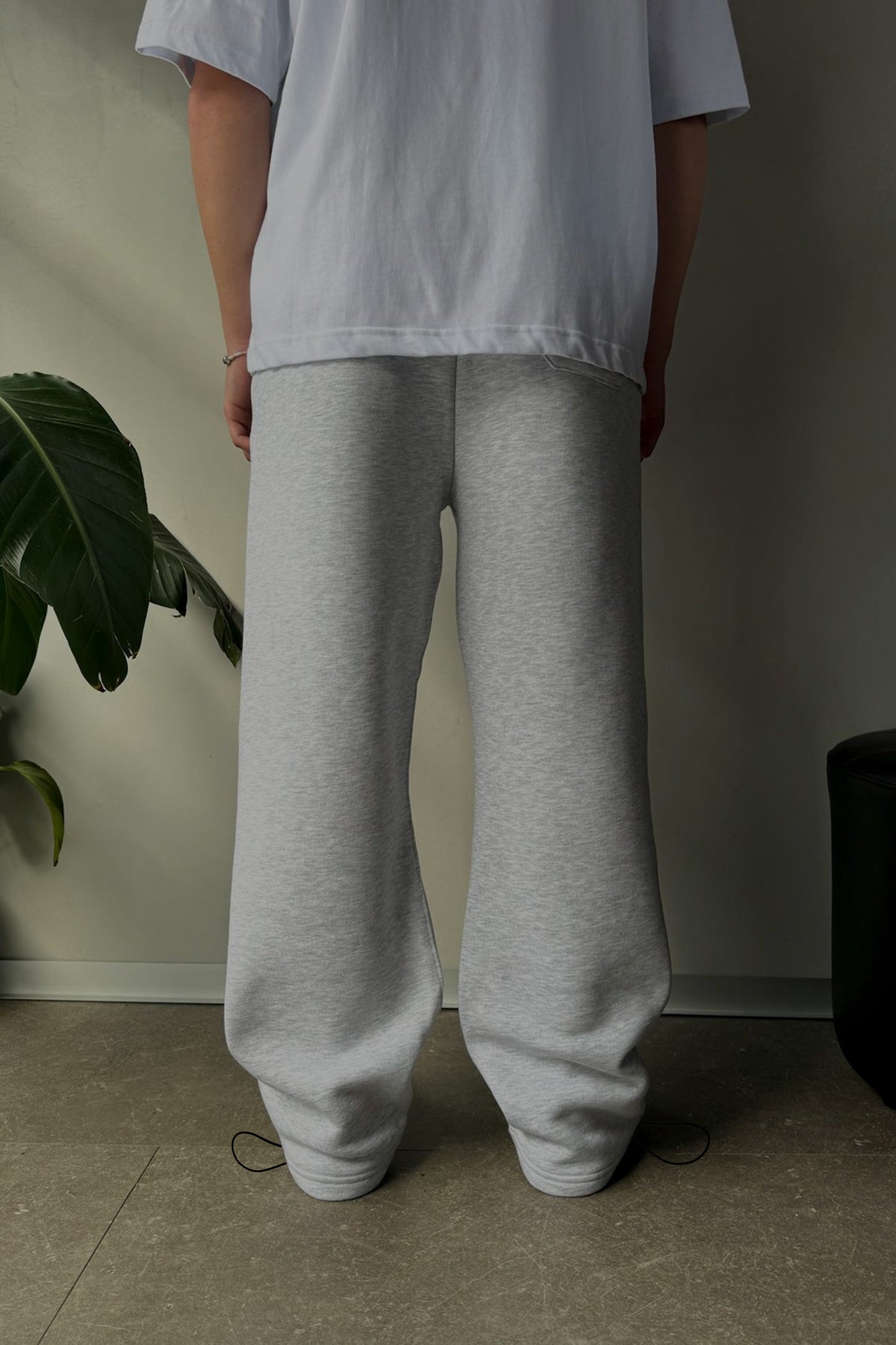 LITE GREY THICK (MULTI FIT) OVERSIZE SWEATPANT